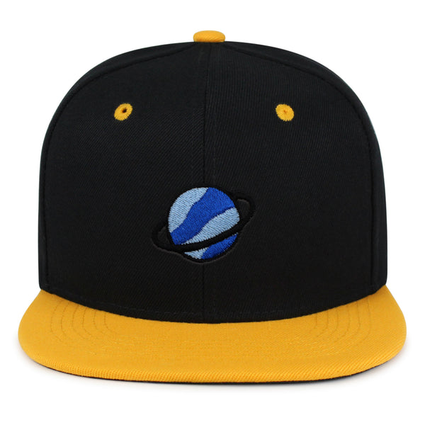 Planet Snapback Hat Embroidered Hip-Hop Baseball Cap Space