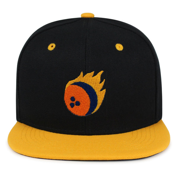 Bowling Snapback Hat Embroidered Hip-Hop Baseball Cap Cosmic Sports