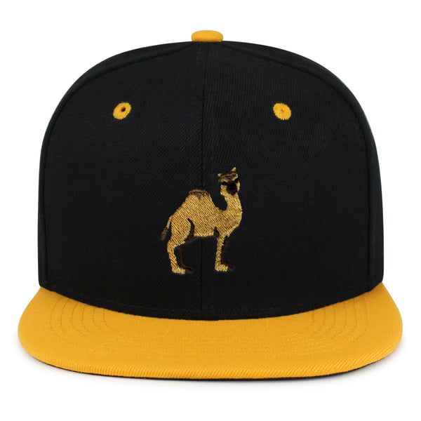 Camel Snapback Hat Embroidered Hip-Hop Baseball Cap Desert Middle East