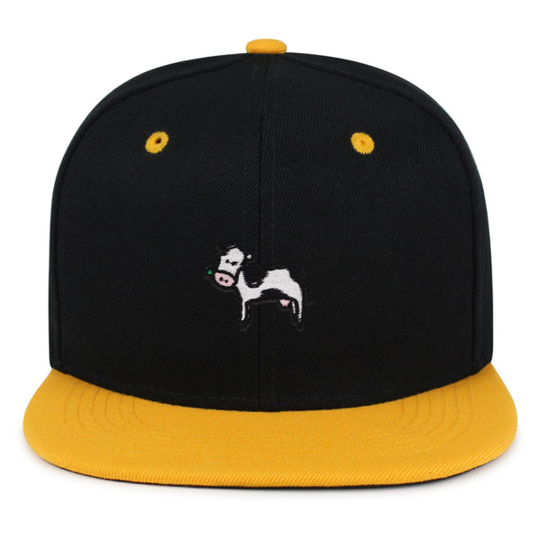 Cow  Snapback Hat Embroidered Hip-Hop Baseball Cap Cute