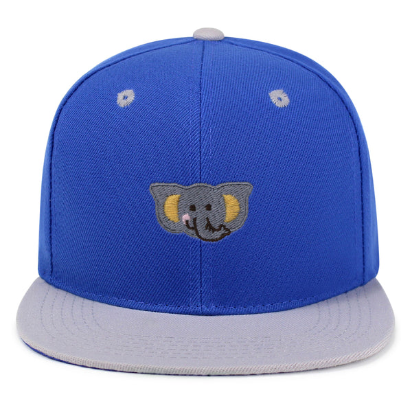 Elephant Snapback Hat Embroidered Hip-Hop Baseball Cap Zoo