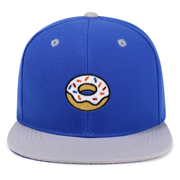 Donut Snapback Hat Embroidered Hip-Hop Baseball Cap Doughtnut Snack