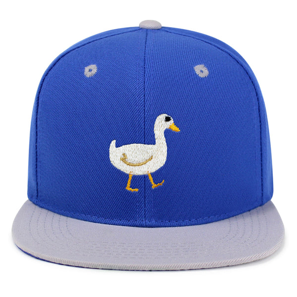 Duck Snapback Hat Embroidered Hip-Hop Baseball Cap Bird Lake