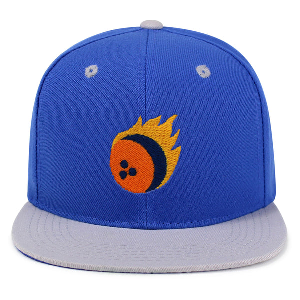 Bowling Snapback Hat Embroidered Hip-Hop Baseball Cap Cosmic Sports