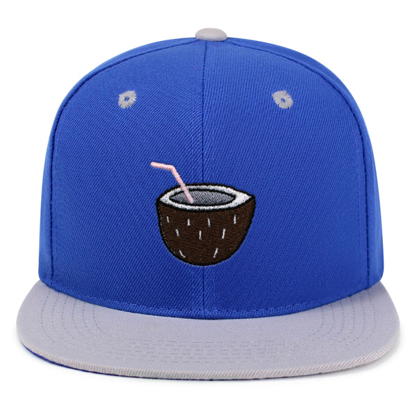 Coconut Snapback Hat Embroidered Hip-Hop Baseball Cap Juice Tree