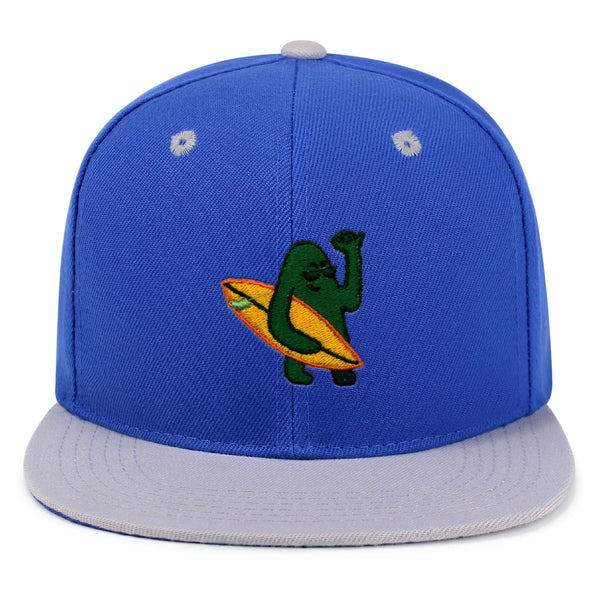 Hola Snapback Hat Embroidered Hip-Hop Baseball Cap Surfing Green