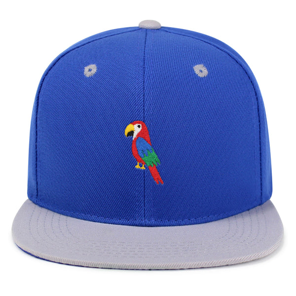 Parrot Snapback Hat Embroidered Hip-Hop Baseball Cap Bird Animal