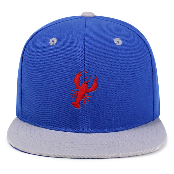 Lobster Snapback Hat Embroidered Hip-Hop Baseball Cap Seafood