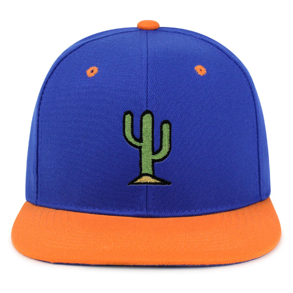 Cactus Snapback Hat Embroidered Hip-Hop Baseball Cap Desert Hot