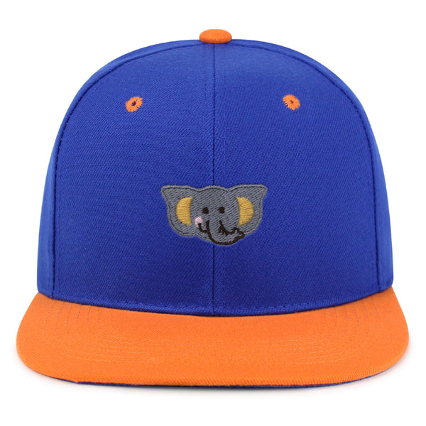 Elephant Snapback Hat Embroidered Hip-Hop Baseball Cap Zoo