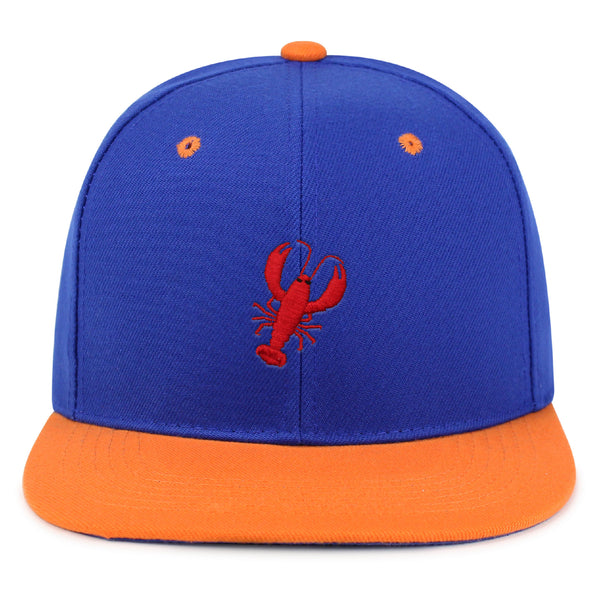 Lobster Snapback Hat Embroidered Hip-Hop Baseball Cap Seafood