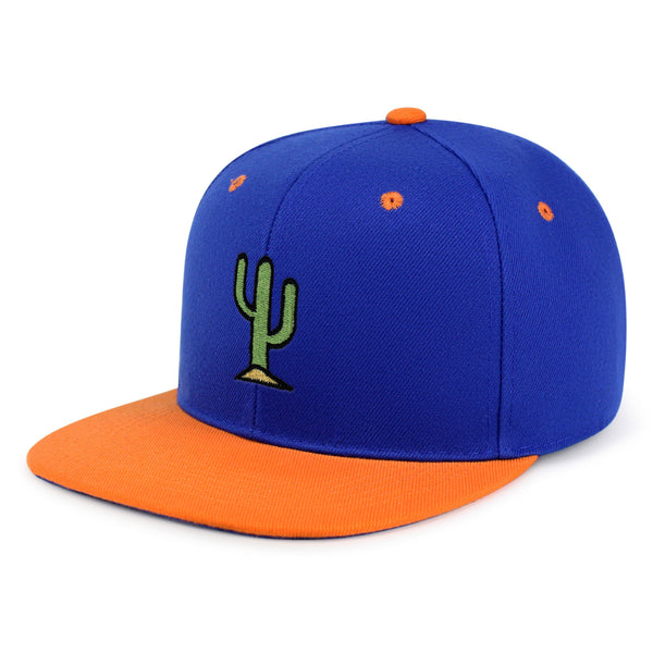 Cactus Snapback Hat Embroidered Hip-Hop Baseball Cap Desert Hot