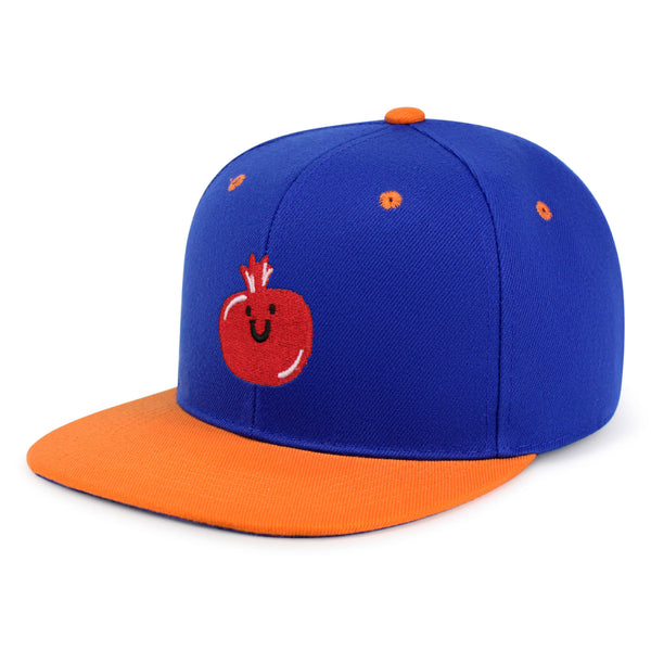 Pomegranate Snapback Hat Embroidered Hip-Hop Baseball Cap Fruit Grenade