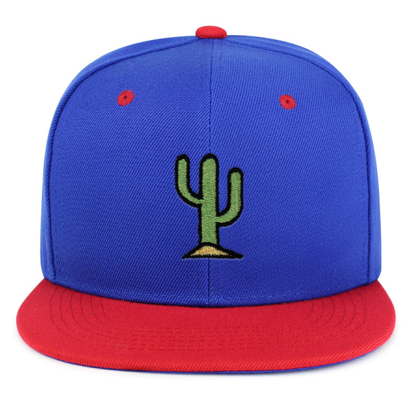 Cactus Snapback Hat Embroidered Hip-Hop Baseball Cap Desert Hot