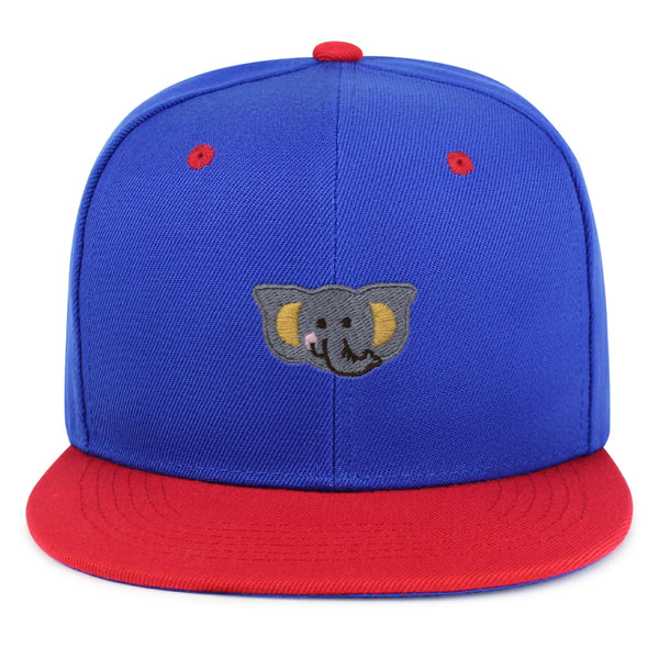 Elephant Snapback Hat Embroidered Hip-Hop Baseball Cap Zoo