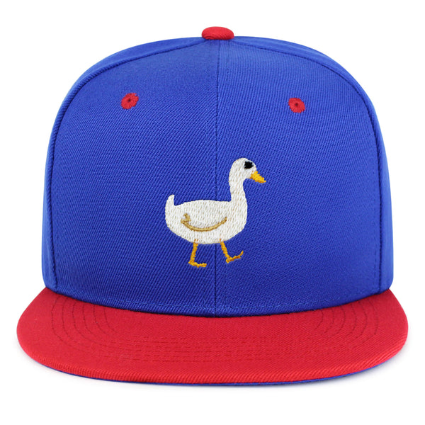 Duck Snapback Hat Embroidered Hip-Hop Baseball Cap Bird Lake