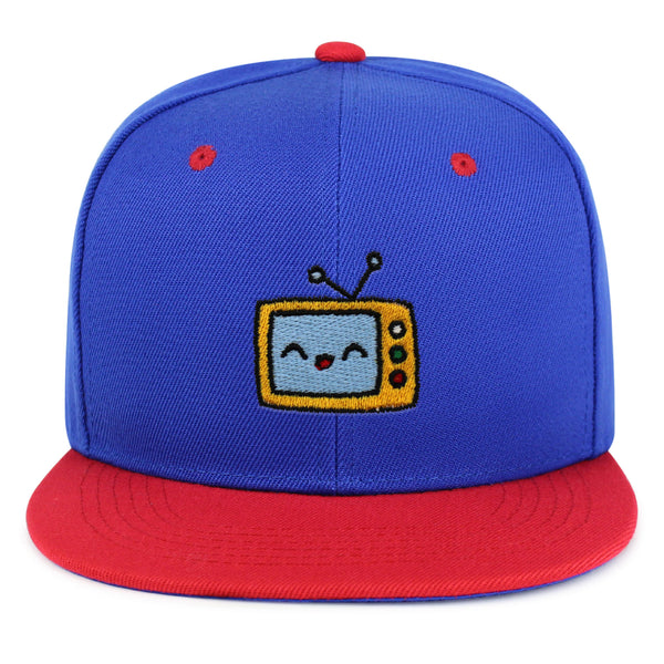 Analog TV Snapback Hat Embroidered Hip-Hop Baseball Cap Television Retro Analog