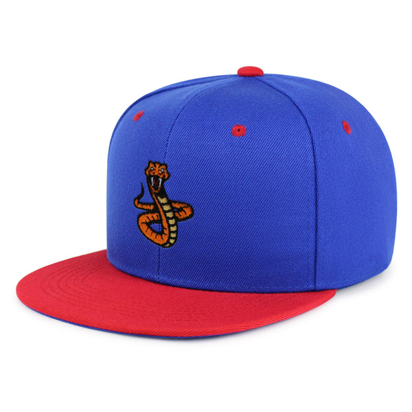 Rattlesnake Snapback Hat Embroidered Hip-Hop Baseball Cap Snake