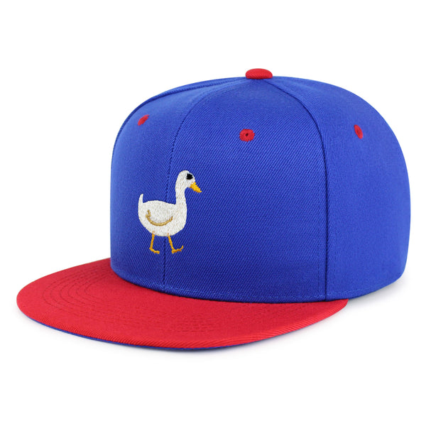 Duck Snapback Hat Embroidered Hip-Hop Baseball Cap Bird Lake