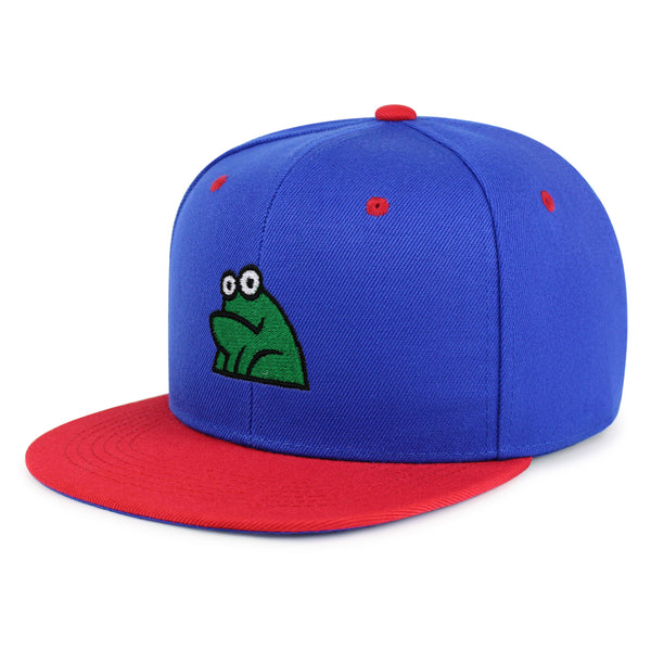 Frog Snapback Hat Embroidered Hip-Hop Baseball Cap Funny