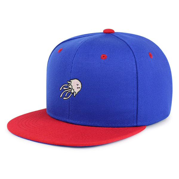 Jellyfish Snapback Hat Embroidered Hip-Hop Baseball Cap Fish Nature