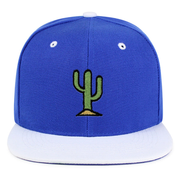 Cactus Snapback Hat Embroidered Hip-Hop Baseball Cap Desert Hot