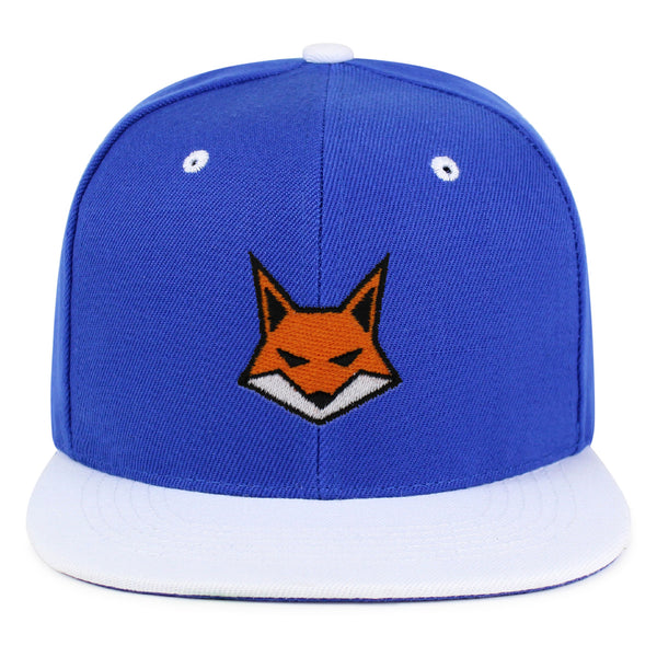 Fox Face Snapback Hat Embroidered Hip-Hop Baseball Cap Wild Animal