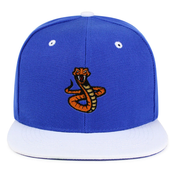 Rattlesnake Snapback Hat Embroidered Hip-Hop Baseball Cap Snake