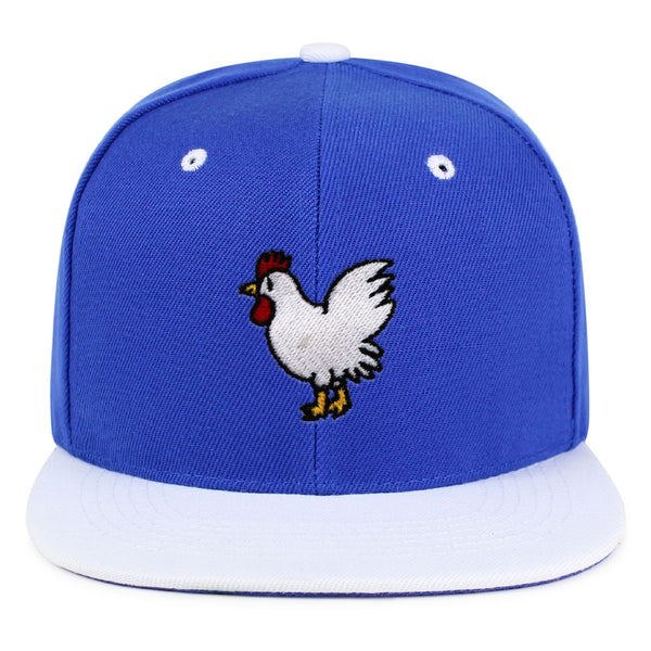 Chicken Snapback Hat Embroidered Hip-Hop Baseball Cap Chick Fried