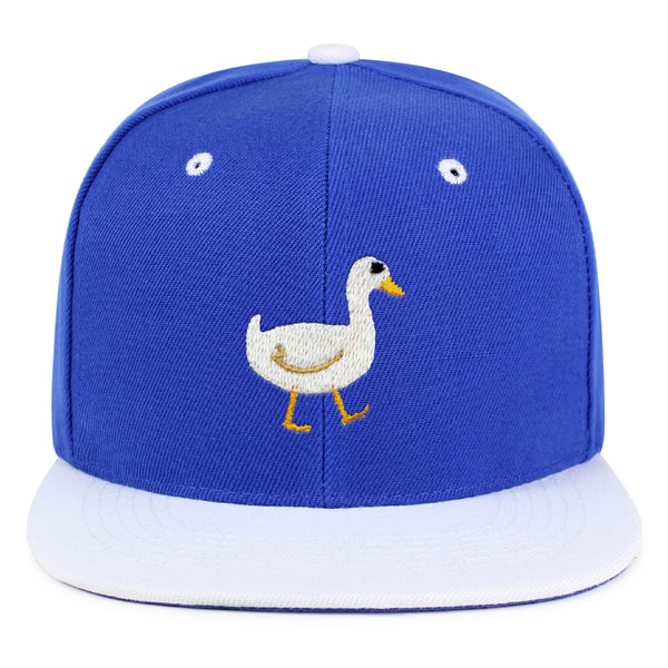 Duck Snapback Hat Embroidered Hip-Hop Baseball Cap Bird Lake