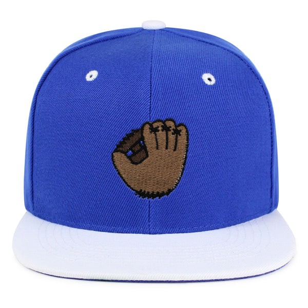 Baseball Glove Snapback Hat Embroidered Hip-Hop Baseball Cap Baseball Game Sports Fan