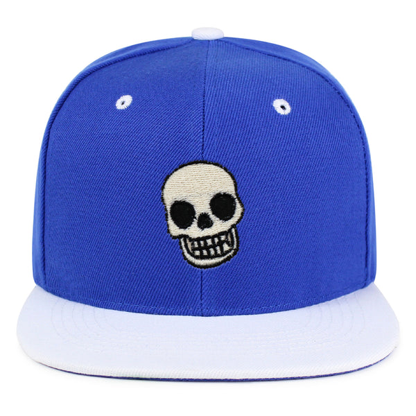 Skull Snapback Hat Embroidered Hip-Hop Baseball Cap Girly Halloween