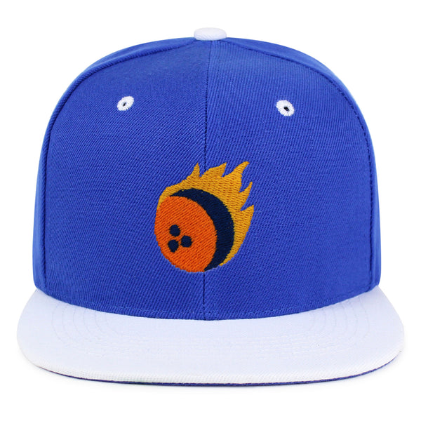 Bowling Snapback Hat Embroidered Hip-Hop Baseball Cap Cosmic Sports