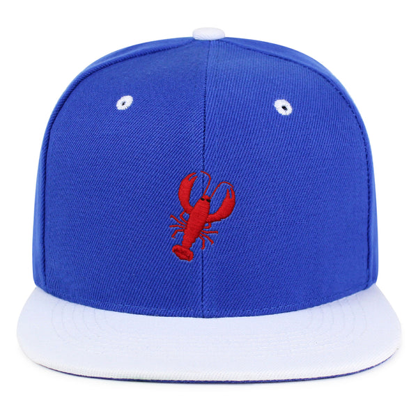 Lobster Snapback Hat Embroidered Hip-Hop Baseball Cap Seafood