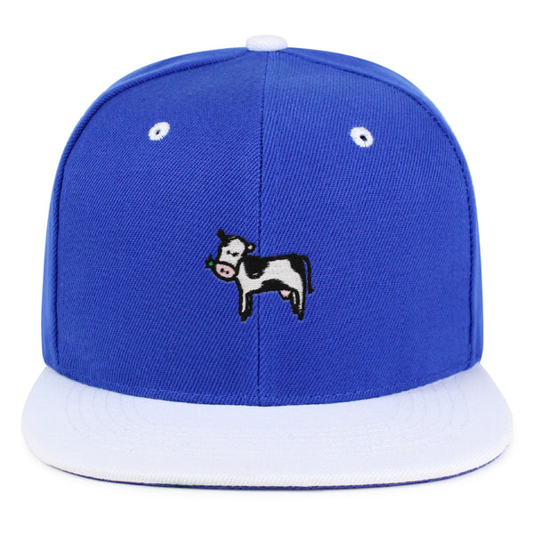 Cow  Snapback Hat Embroidered Hip-Hop Baseball Cap Cute