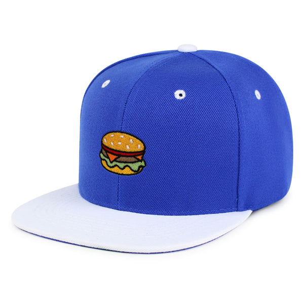 Hamburger Snapback Hat Embroidered Hip-Hop Baseball Cap Fast Food