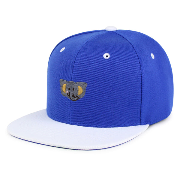 Elephant Snapback Hat Embroidered Hip-Hop Baseball Cap Zoo