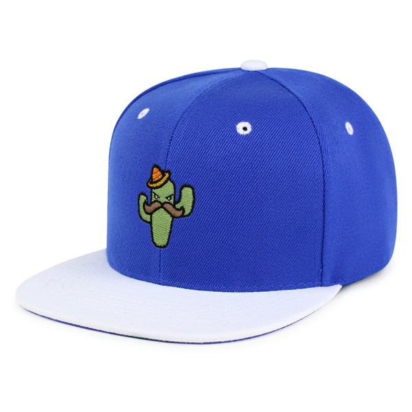 Cactus Snapback Hat Embroidered Hip-Hop Baseball Cap Cowboy Mexican American