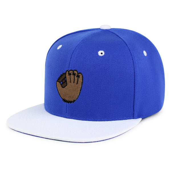 Baseball Glove Snapback Hat Embroidered Hip-Hop Baseball Cap Baseball Game Sports Fan