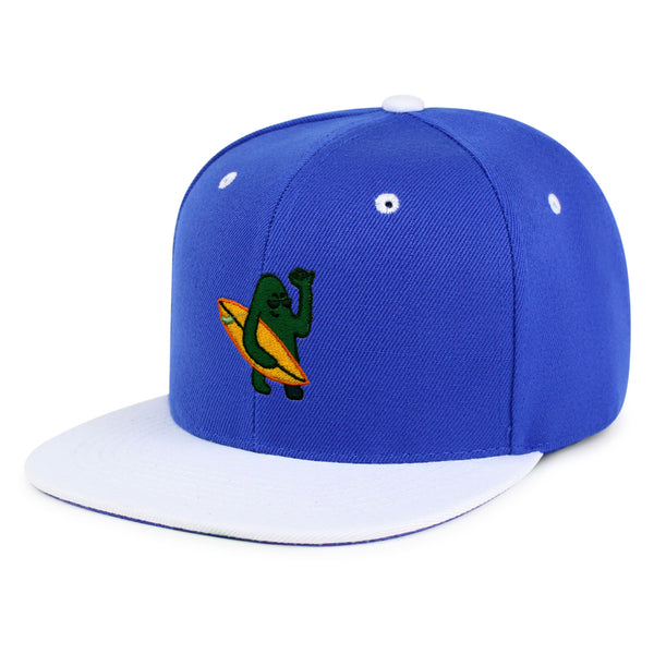 Hola Snapback Hat Embroidered Hip-Hop Baseball Cap Surfing Green