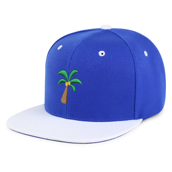 Palm Tree Snapback Hat Embroidered Hip-Hop Baseball Cap Coconut
