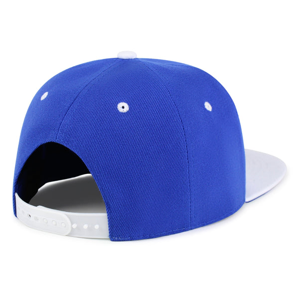 Mushroom with Sunglasses Snapback Hat Embroidered Hip-Hop Baseball Cap Cool Funny
