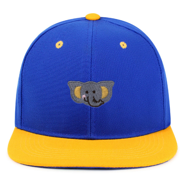 Elephant Snapback Hat Embroidered Hip-Hop Baseball Cap Zoo