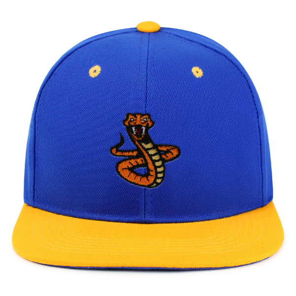 Rattlesnake Snapback Hat Embroidered Hip-Hop Baseball Cap Snake