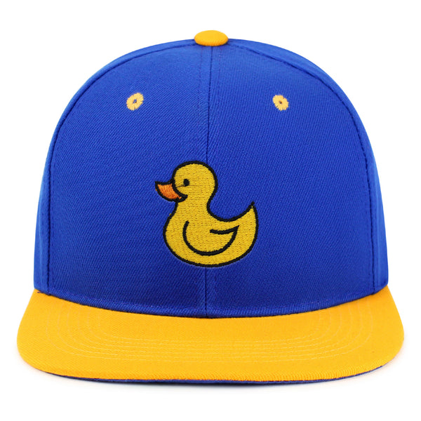 Duck Snapback Hat Embroidered Hip-Hop Baseball Cap Rubberduck Toy