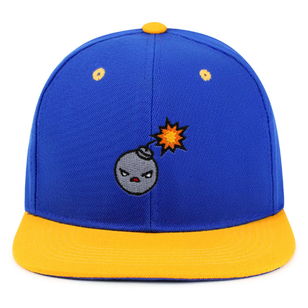 Bomb Snapback Hat Embroidered Hip-Hop Baseball Cap War Combat