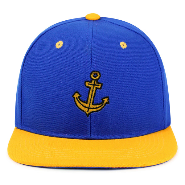 Anchor Snapback Hat Embroidered Hip-Hop Baseball Cap Boat Pirate