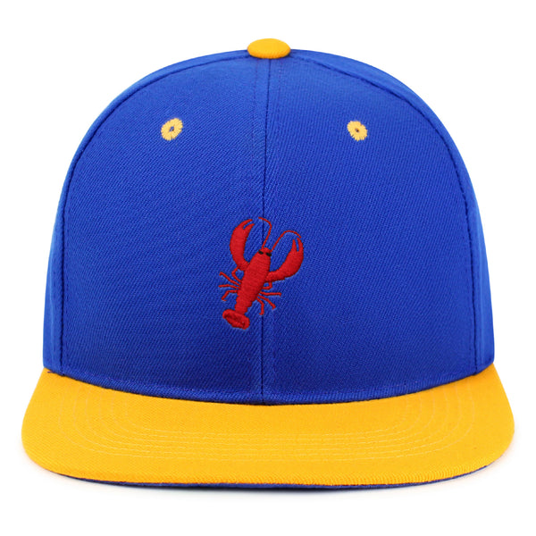 Lobster Snapback Hat Embroidered Hip-Hop Baseball Cap Seafood