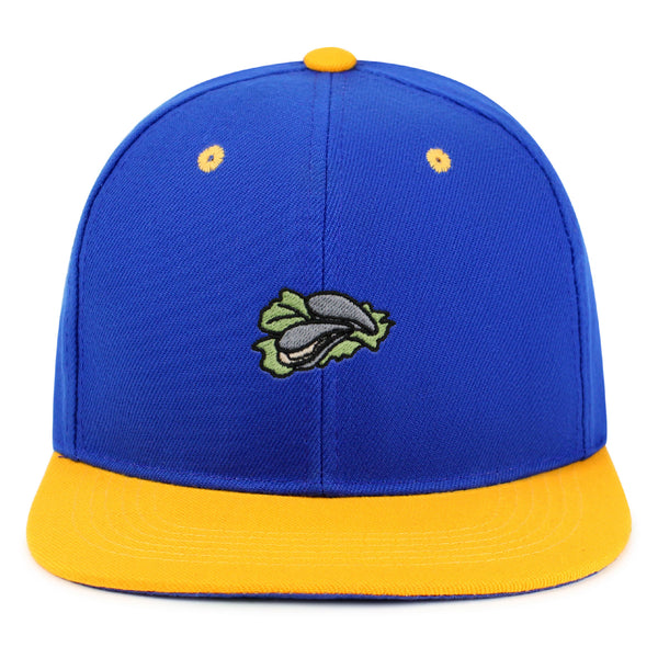 Oyster  Snapback Hat Embroidered Hip-Hop Baseball Cap Seafood