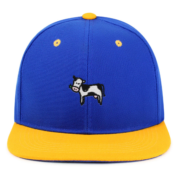 Cow  Snapback Hat Embroidered Hip-Hop Baseball Cap Cute